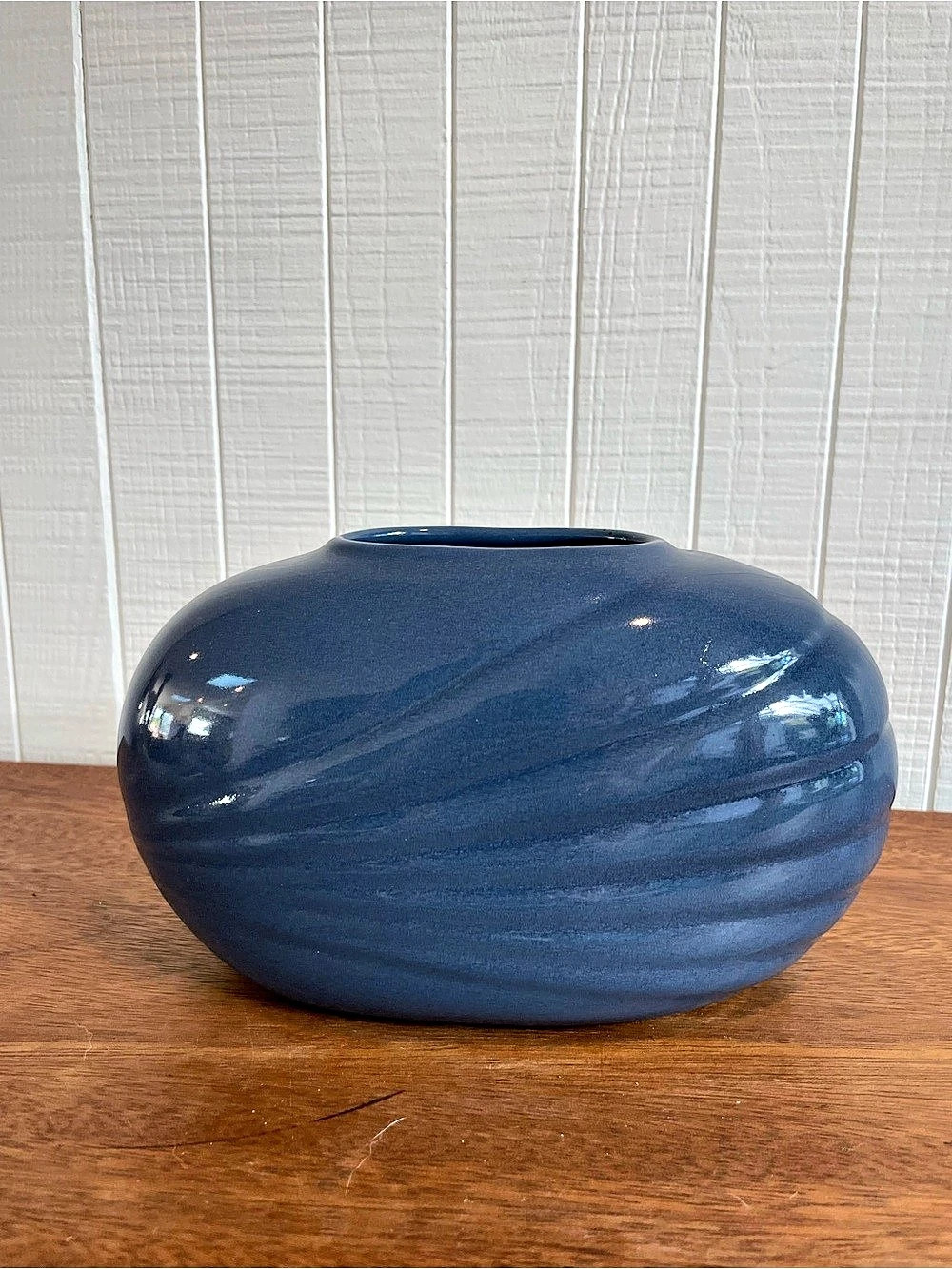 Vtg Royal Haeger Wave Modernist Mid-Century Art Deco Vase